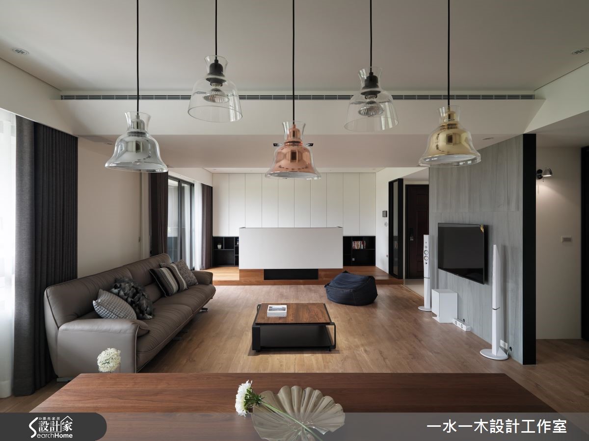 當家裡有小孩時,需要較大的活動空間,開放的視野也會