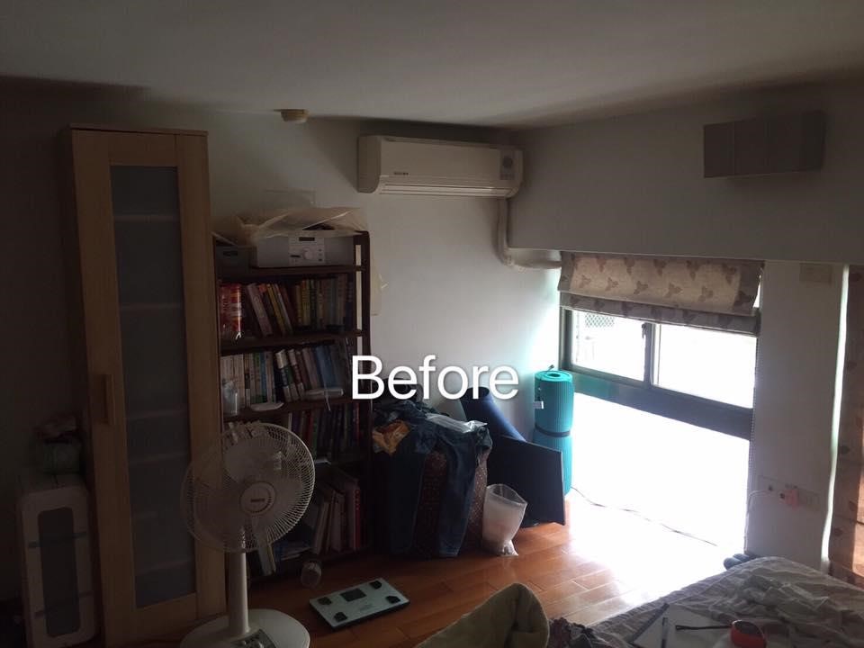 將使用頻率較低的家電雜物收進更衣間,維持視覺整潔。圖片提供_居家收納Mr.許 將使用頻率較低的家電雜物收進更衣間,維持視覺整潔。圖片提供_居家收納Mr.許