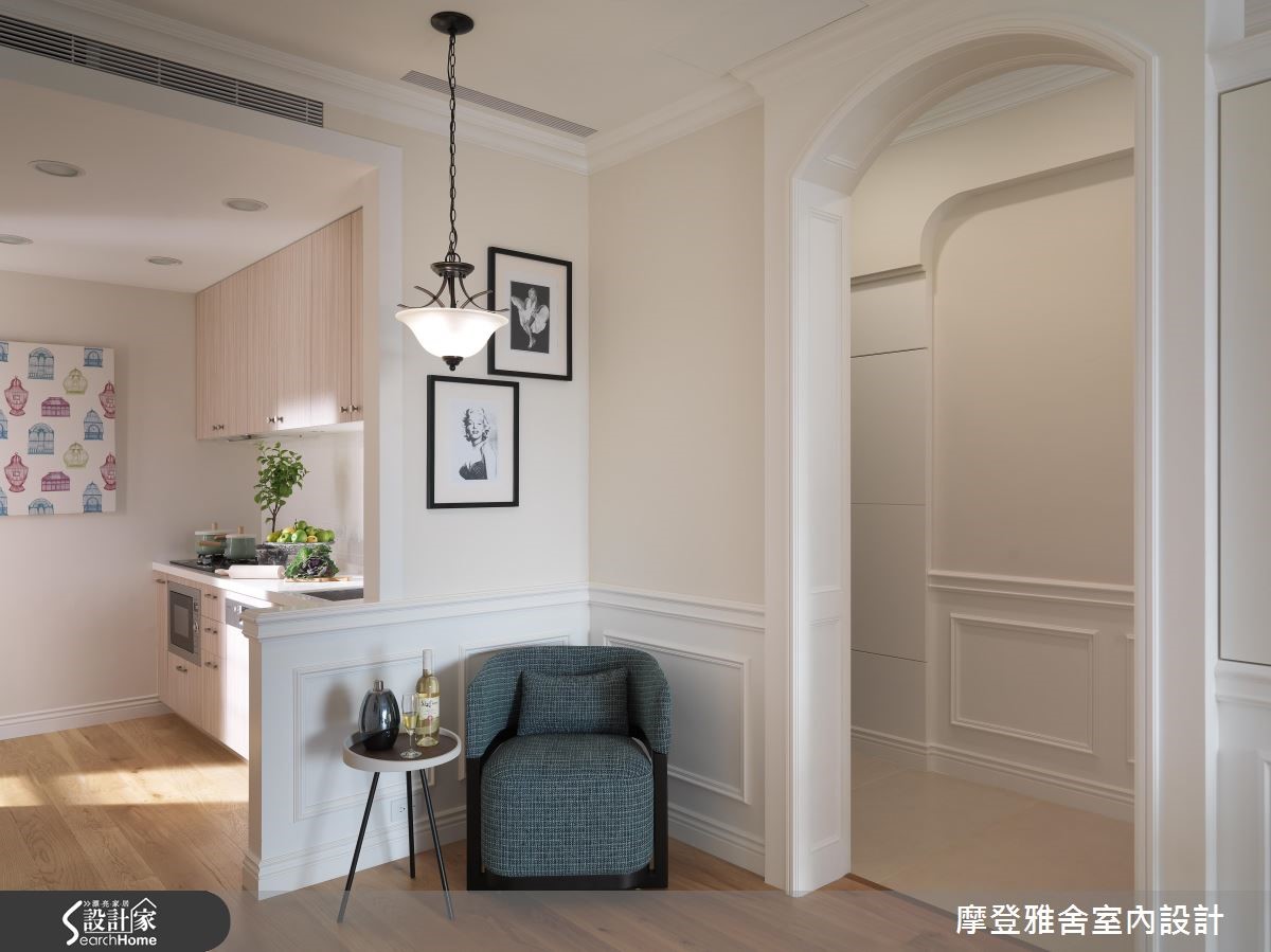 乾淨明亮的輕美式風,往往能夠表述出居住者的獨到品味
