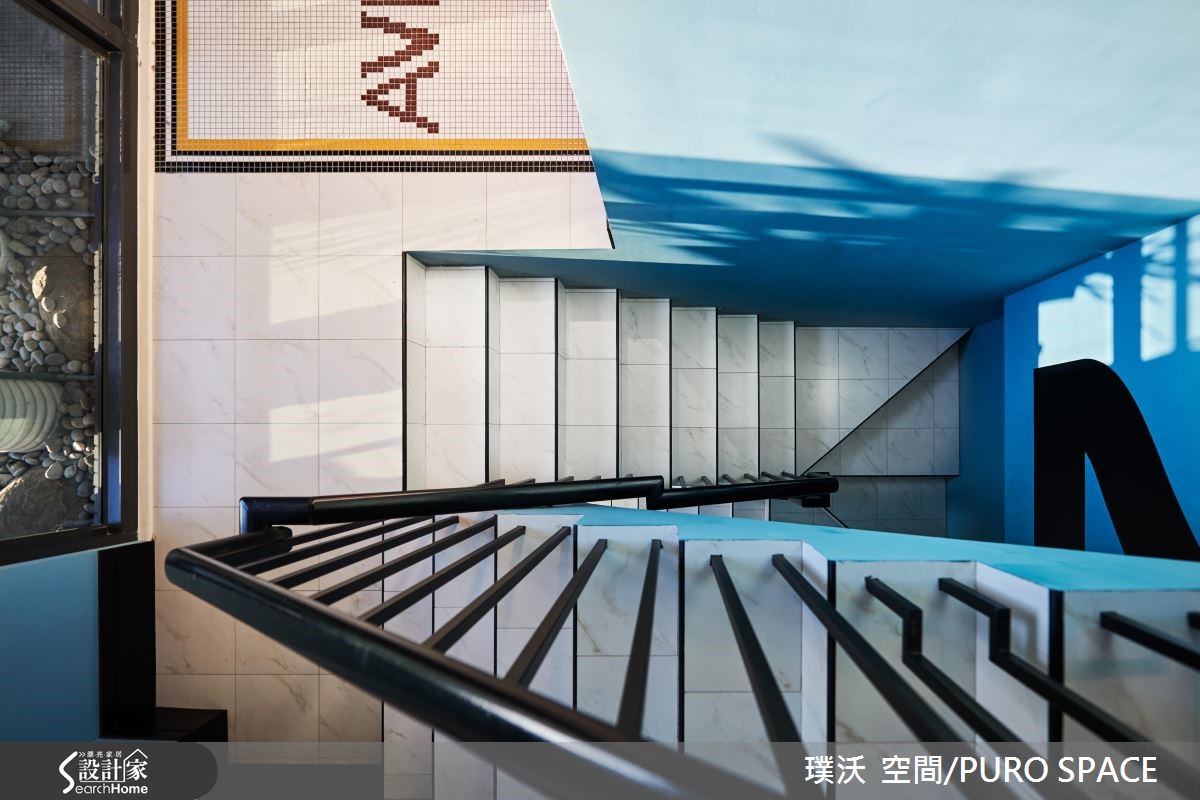 聯合建築團隊打造的 7 樓建築 AVEC SALON ,大廳與外