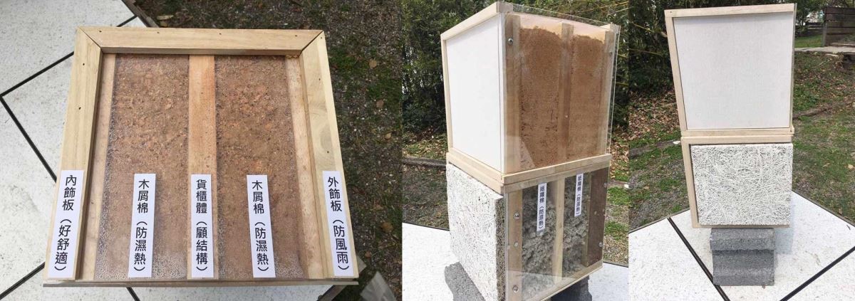 複層牆的剖面結構,打破既有現行的工種迷思。 複層牆的剖面結構,打破既有現行的工種迷思。