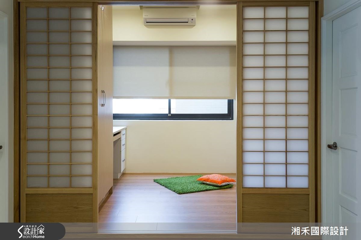 22 坪休閒風住宅,為屋主與孩子的度假基地,從進入空