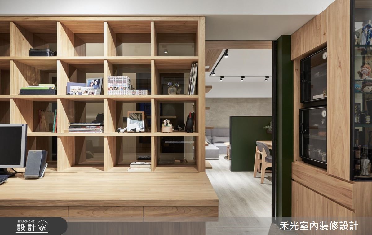 27 坪的北歐風居所,為 2 人 2 貓的生活空間,不但具