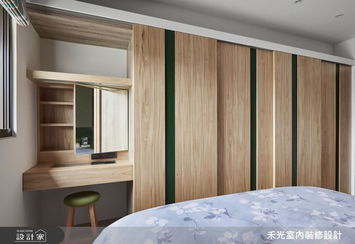 27 坪的北歐風居所,為 2 人 2 貓的生活空間,不但具