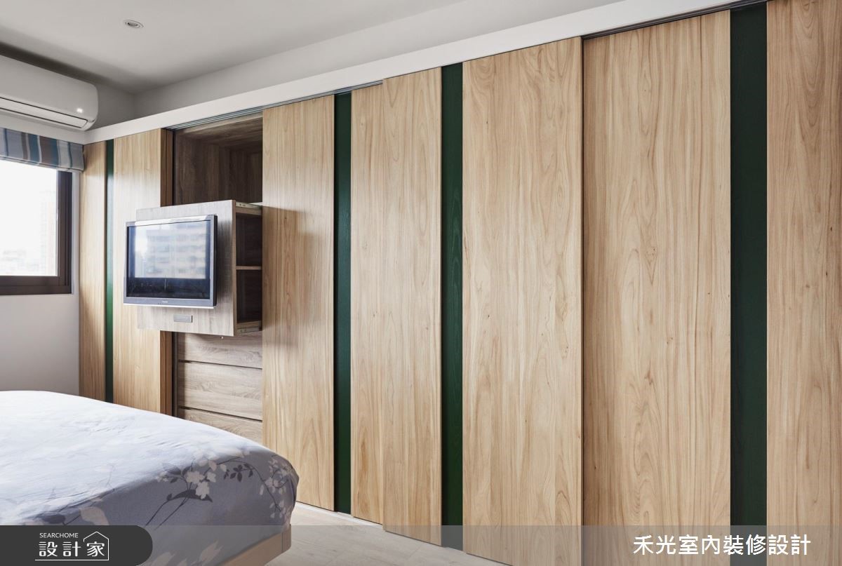 27 坪的北歐風居所,為 2 人 2 貓的生活空間,不但具