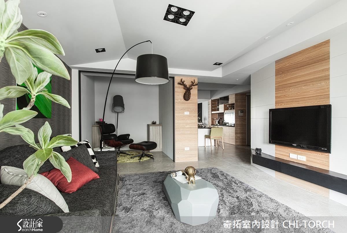 已屆退休年齡的屋主夫妻,喜愛簡約明亮的北歐風格,面