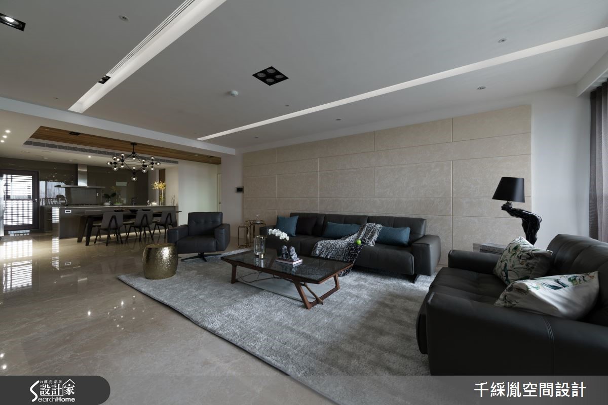 80 坪樓中樓為陸商屋主來台辦公時的居所,同時身兼招