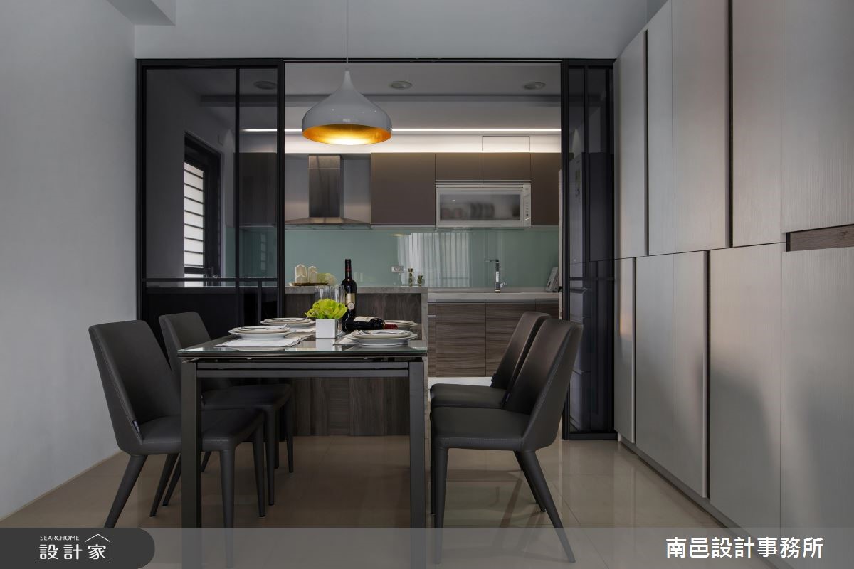 26 坪現代風住宅,為年輕夫妻與一對兒女的新家,在進