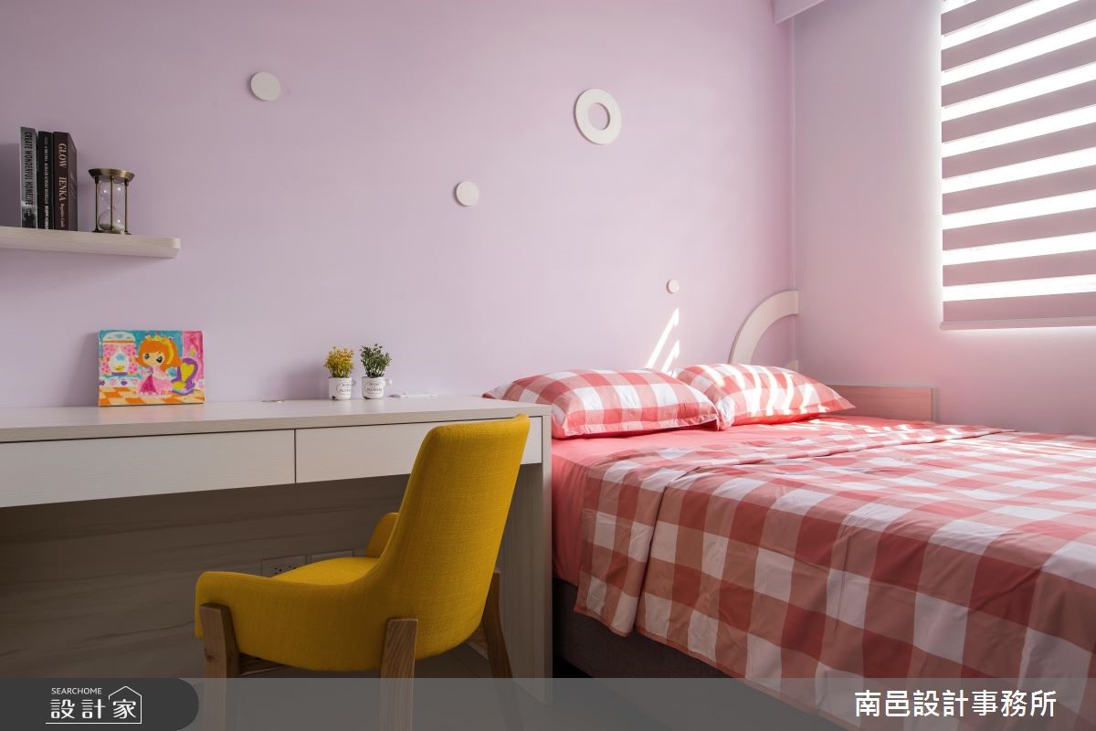 26 坪現代風住宅,為年輕夫妻與一對兒女的新家,在進