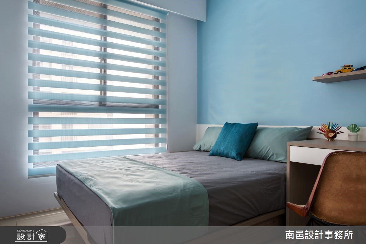 26 坪現代風住宅,為年輕夫妻與一對兒女的新家,在進