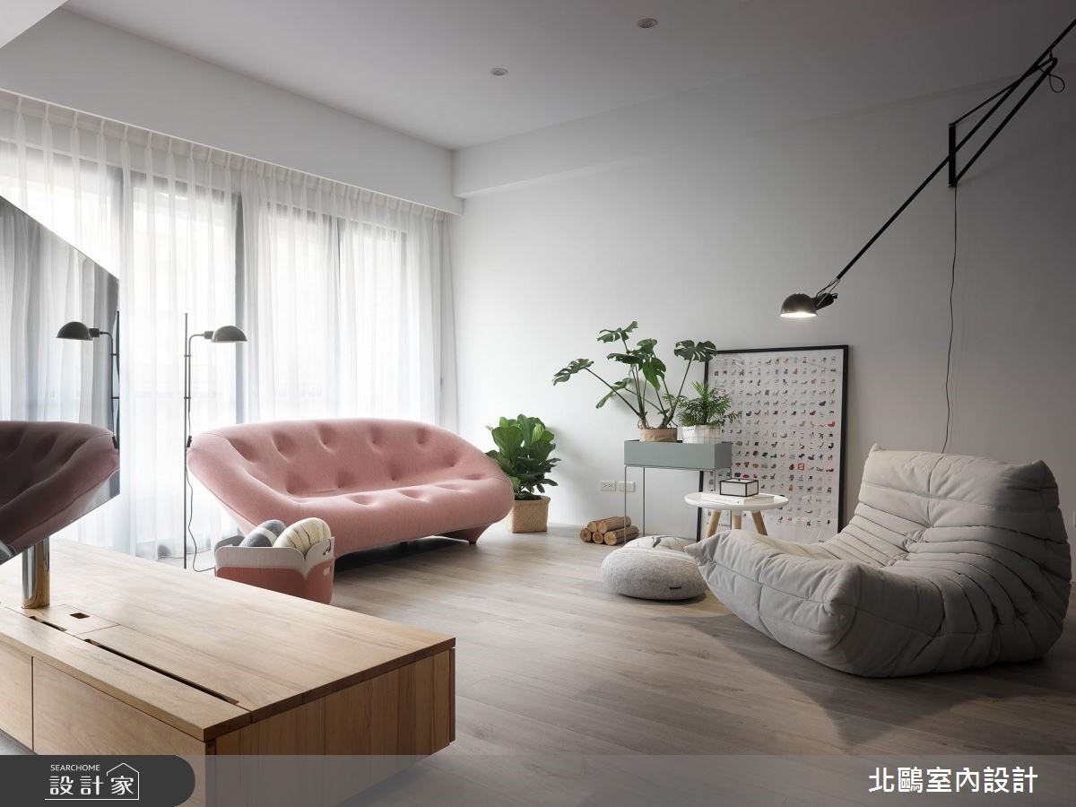 小夫妻搬進 35 坪新家,帶著滿心期待迎接即將出生的小