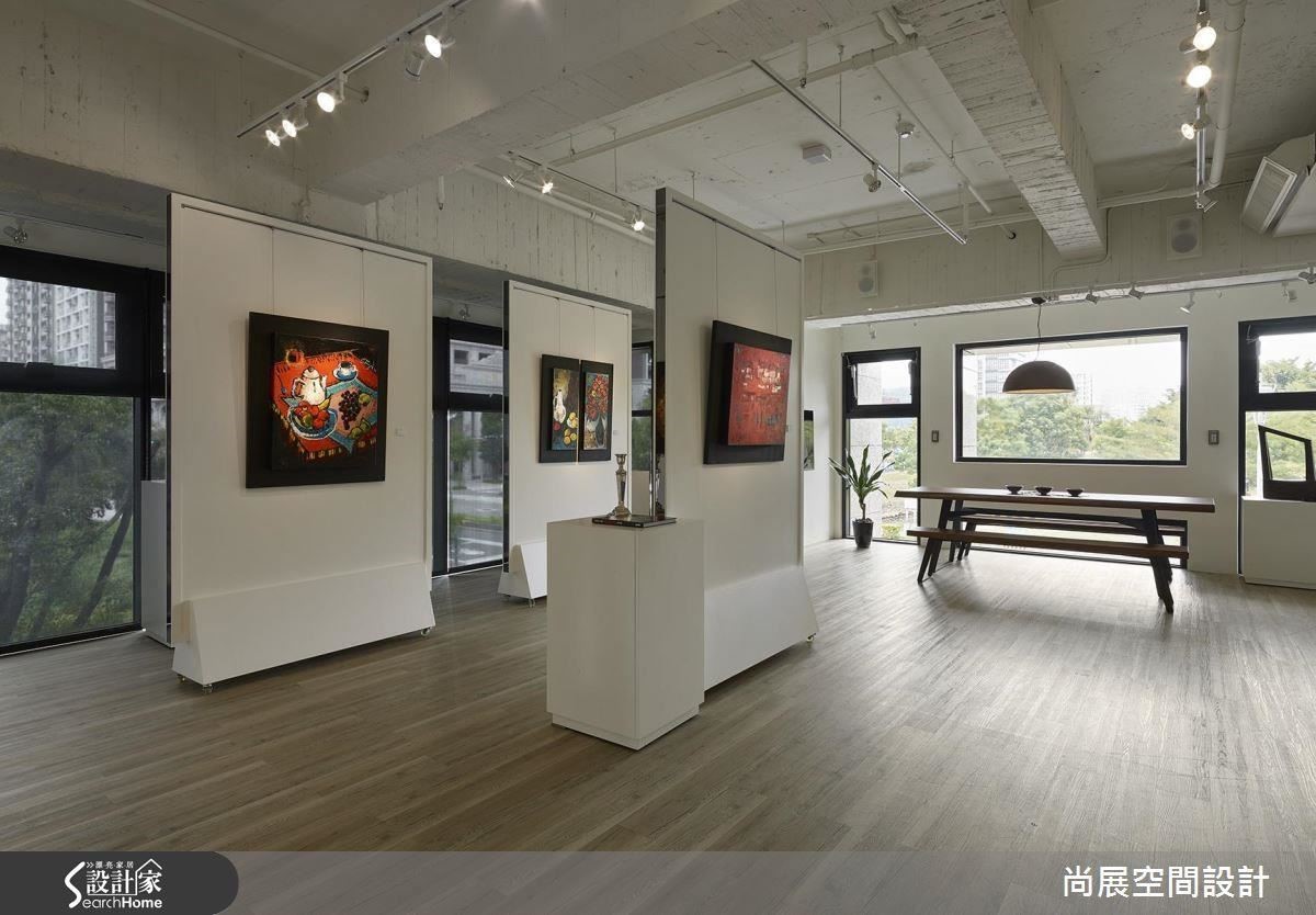 在尚展設計的美學思維中,藝術裝飾品不一定拘泥於昂貴