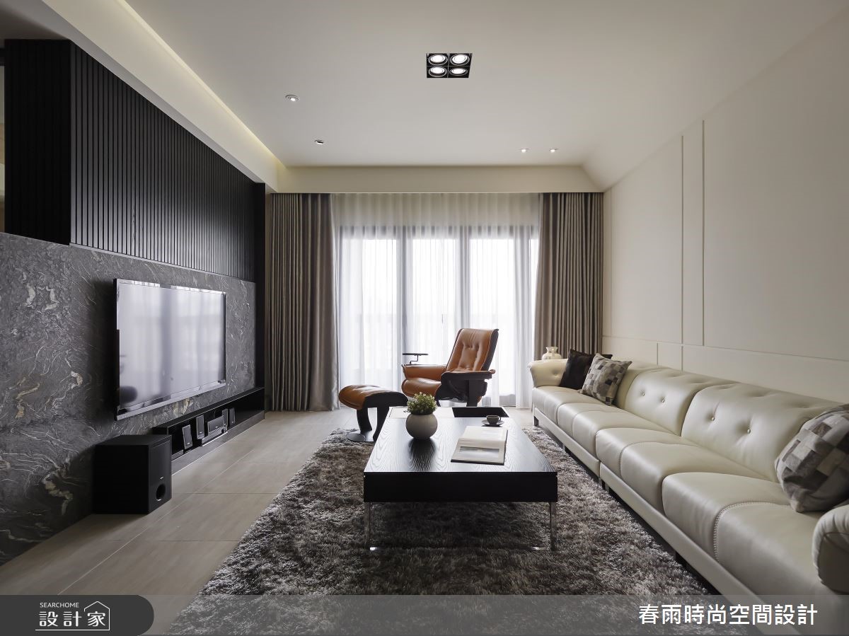 63 坪大宅,因家庭成員皆已成年,並且涵括兩個世代,