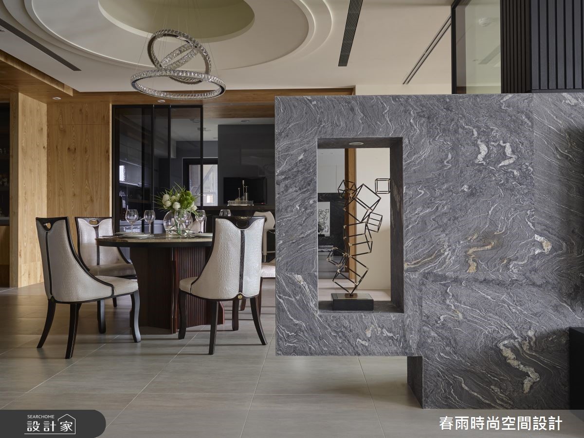 63 坪大宅,因家庭成員皆已成年,並且涵括兩個世代,