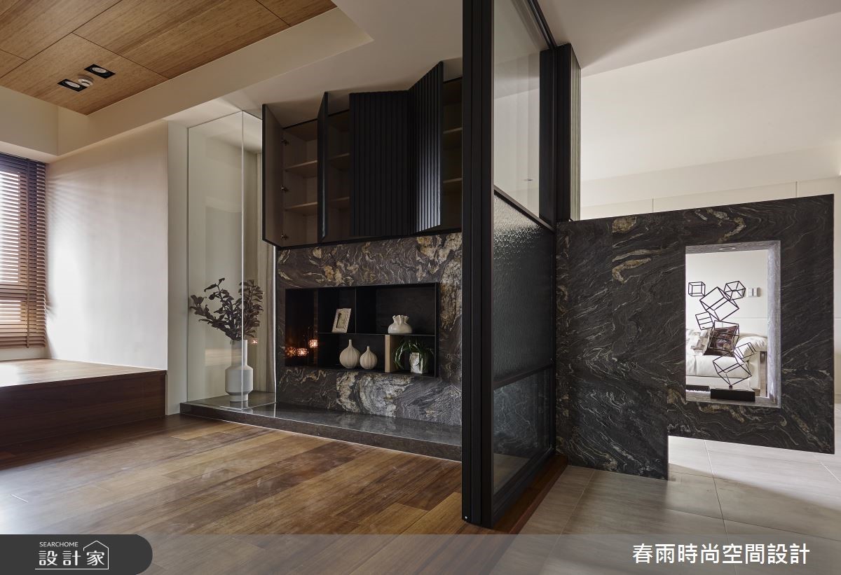 63 坪大宅,因家庭成員皆已成年,並且涵括兩個世代,