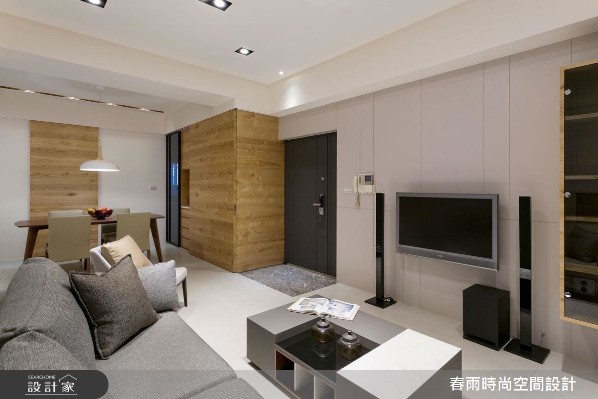 31 坪老屋,經由設計改造後,作為屋主度假用的居所,