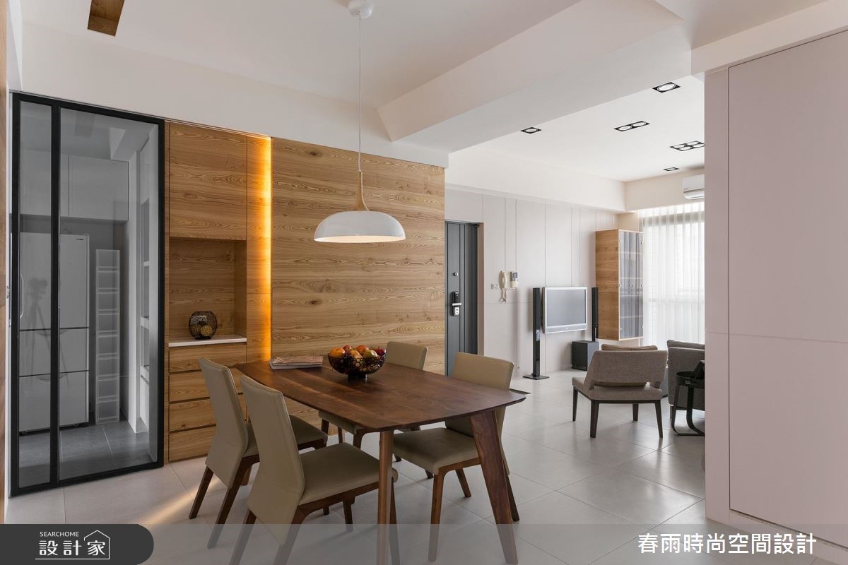 31 坪老屋,經由設計改造後,作為屋主度假用的居所,