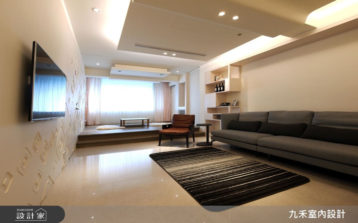 80 坪的透天別墅前身為老屋,設計師除了針對屋況進行