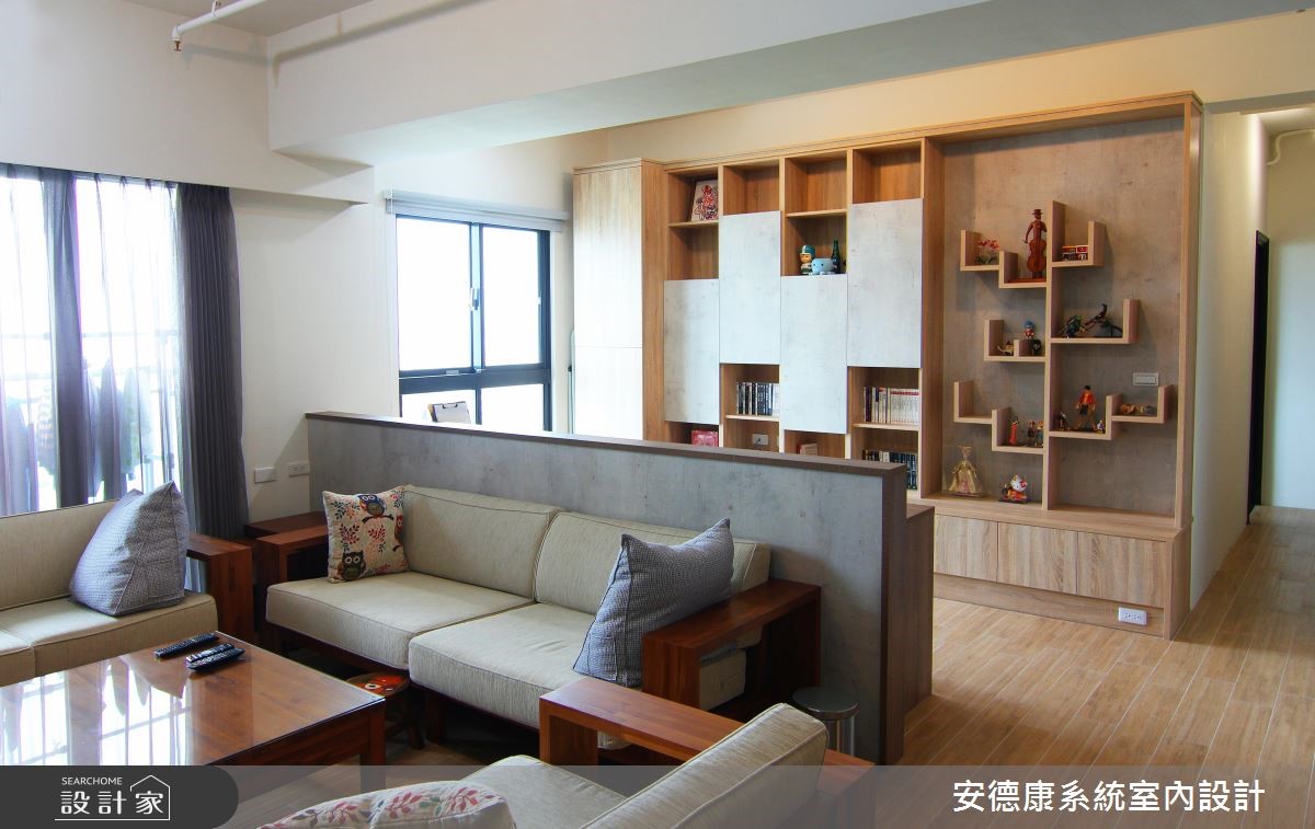 28 坪居宅,設計師憑藉 100 萬元以下超值預算,運用系