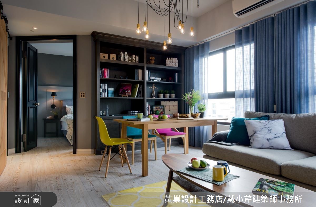 16 坪空間是建築師與妻子的新家,藉由黃巢設計的專業