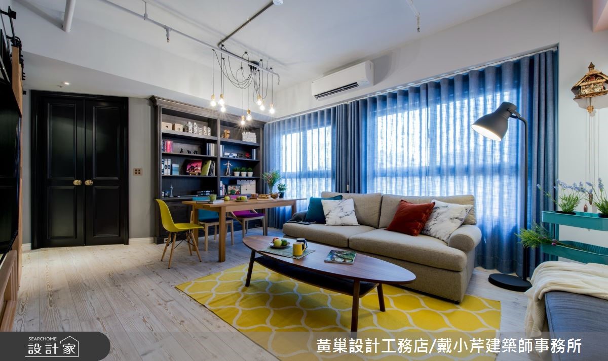 16 坪空間是建築師與妻子的新家,藉由黃巢設計的專業