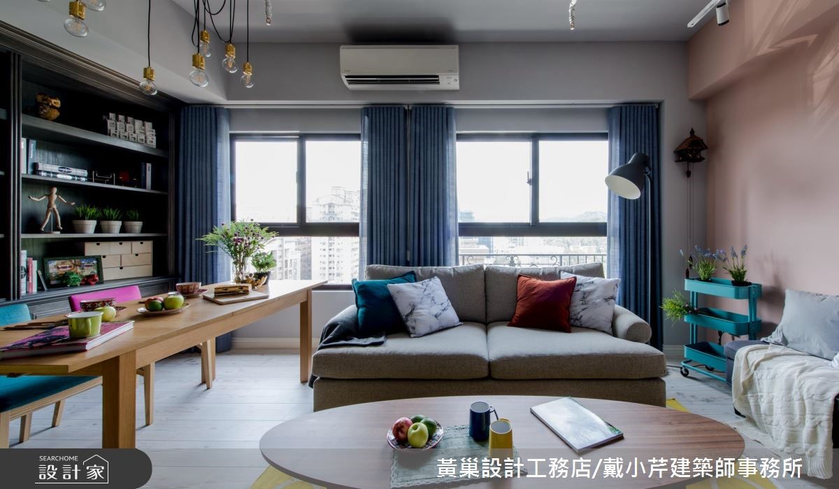 16 坪空間是建築師與妻子的新家,藉由黃巢設計的專業