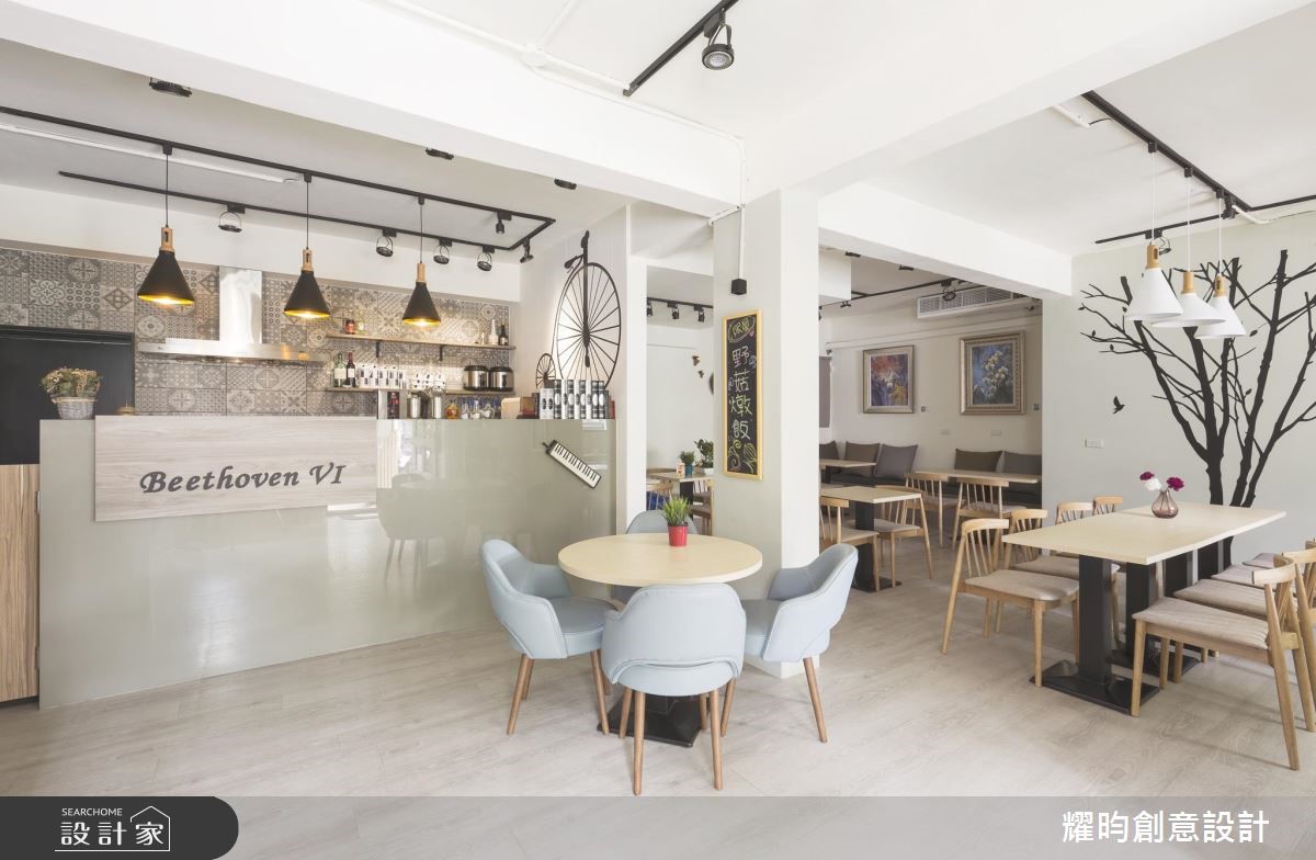 30 坪老屋改造成為「貝多芬VI Café & Bistro」餐廳,