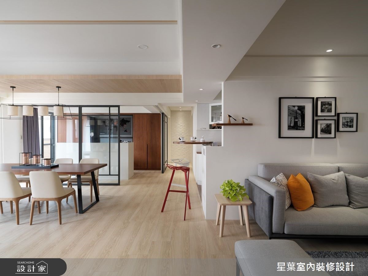45 坪居宅,是屋主送給女兒的新婚宅,溫故知新創造師-