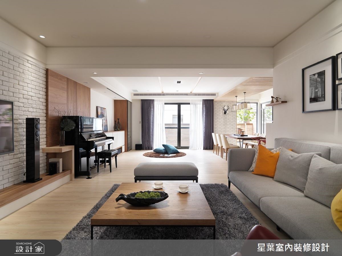 45 坪居宅,是屋主送給女兒的新婚宅,溫故知新創造師-