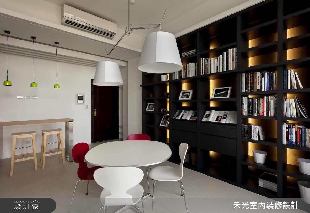 保留空間最大尺度,用建材提升質感溫度,即使住的是坪
