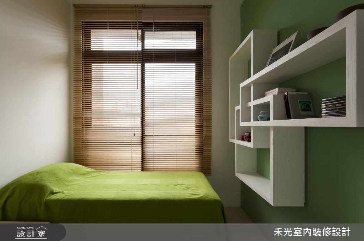 保留空間最大尺度,用建材提升質感溫度,即使住的是坪