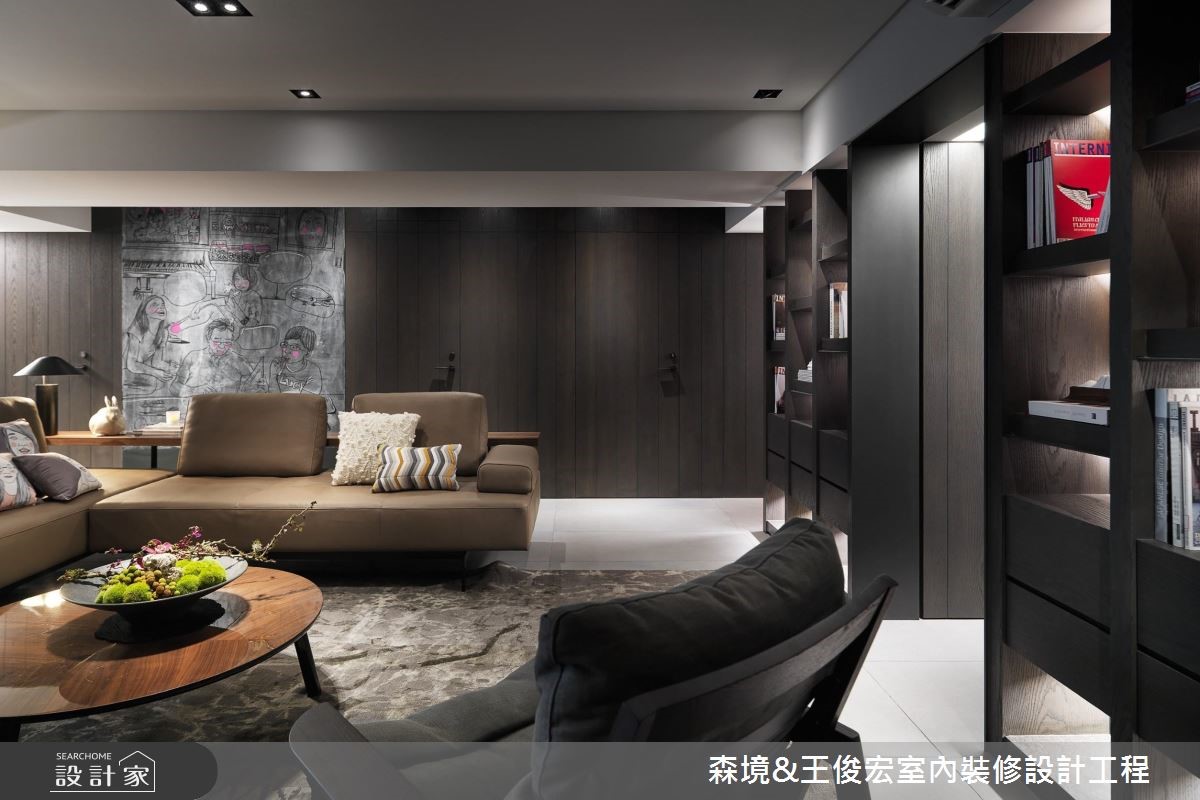 屋主一家人在已經習慣的舊家生活圈內購置了中古屋作為