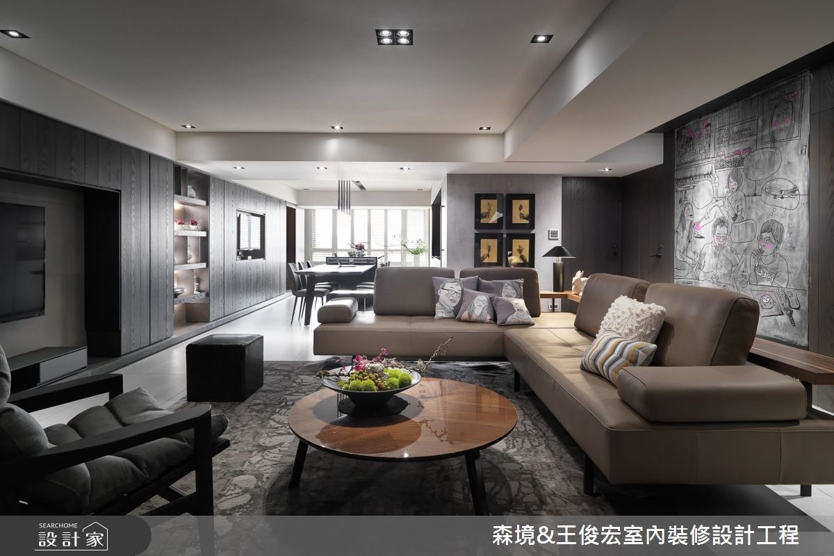 屋主一家人在已經習慣的舊家生活圈內購置了中古屋作為