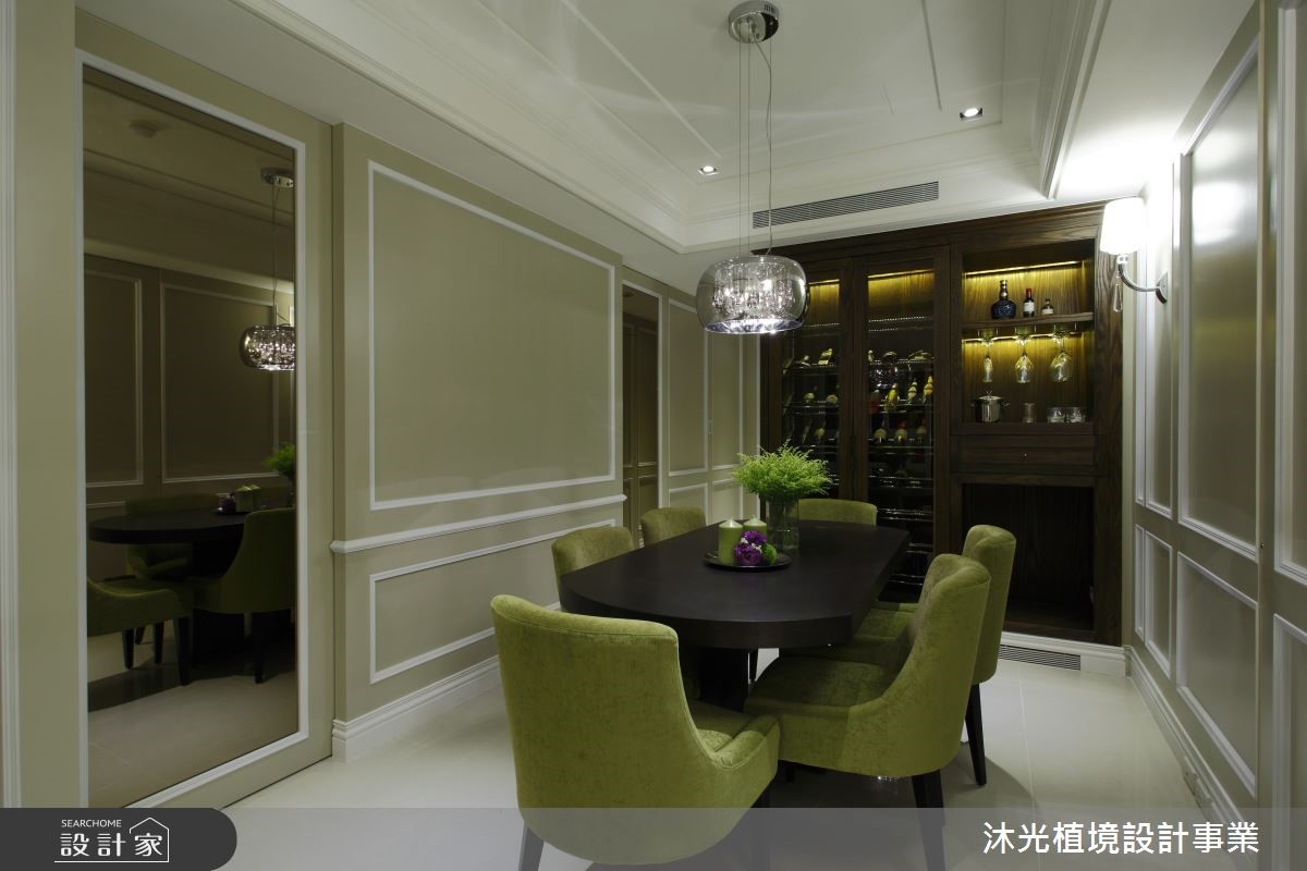 簡潔、明亮的 34 坪美式風住宅,為新婚夫妻與長輩的新