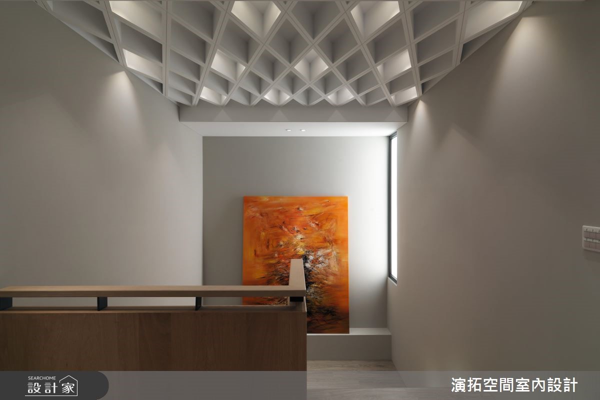 百坪現代風透天別墅,作為屋主放假時的度假場域,設計