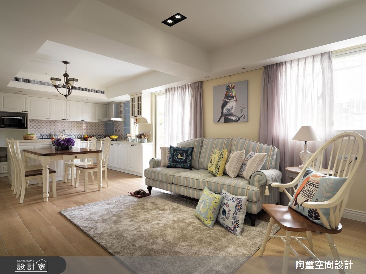 陶璽設計克服 26 坪中古屋的樓高與坪數限制,將經典的
