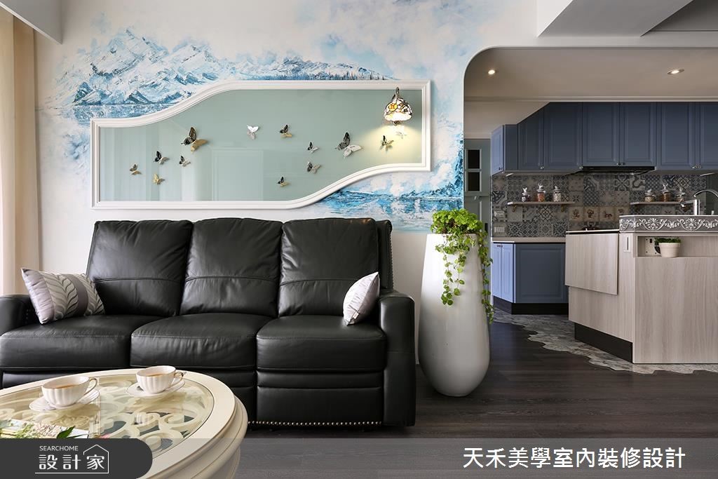 愛家的消防員男主人,與喜愛華麗鄉村風格的教師女主人
