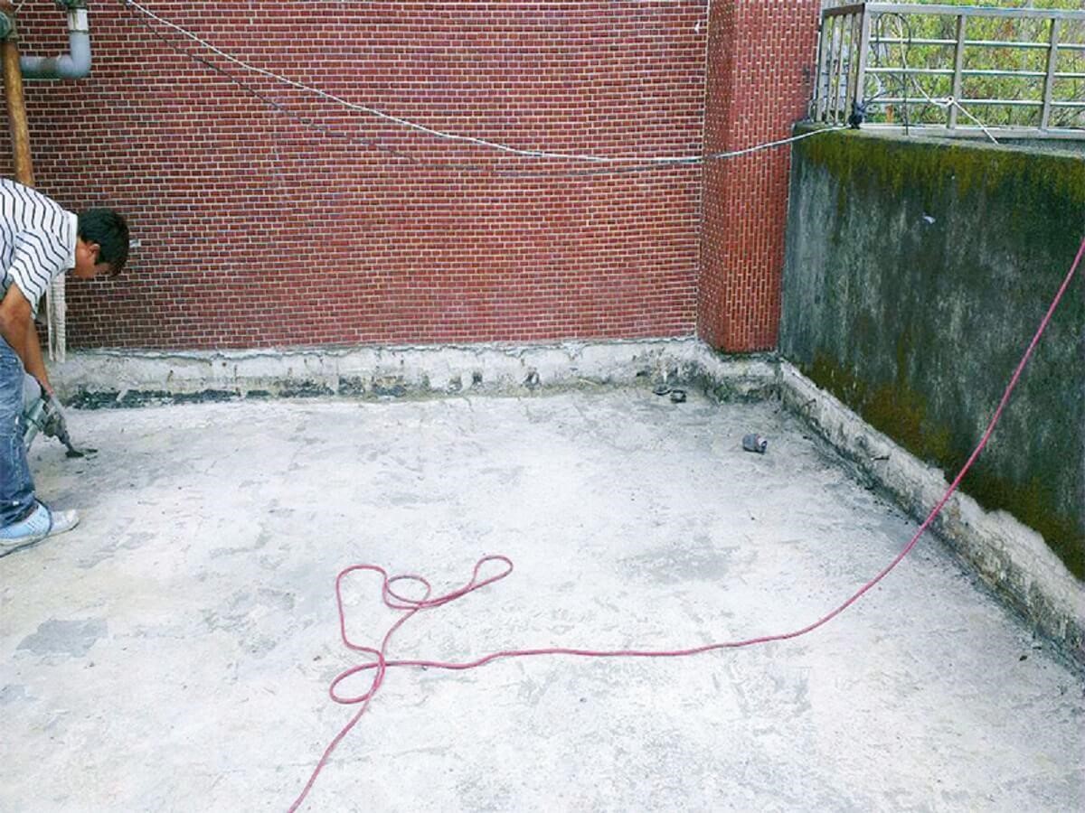 整理素地。 圖片提供_今硯室內裝修設計工程‧張主任 整理素地。 圖片提供_今硯室內裝修設計工程‧張主任