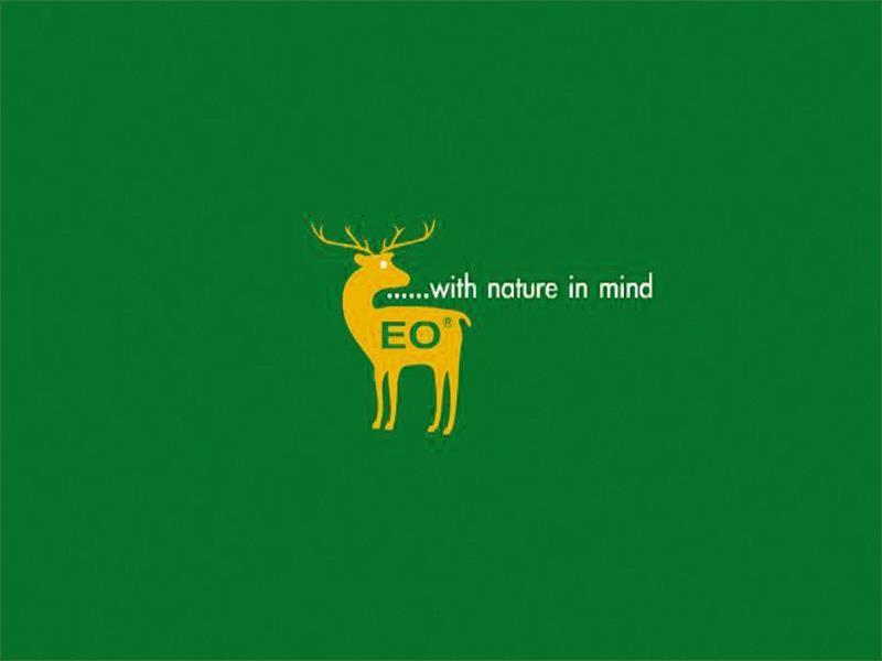 E0 級板材表面會看到浮水印,最常見到的就是這款黃金鹿的標誌。攝影_江建勳 E0 級板材表面會看到浮水印,最常見到的就是這款黃金鹿的標誌。攝影_江建勳