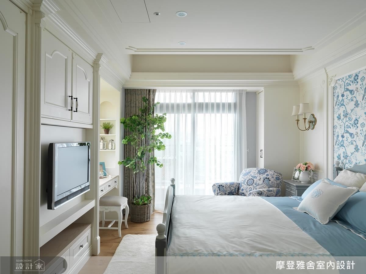 以色彩和壁紙的搭配,為不同居住者訂定臥房主題。 以色彩和壁紙的搭配,為不同居住者訂定臥房主題。