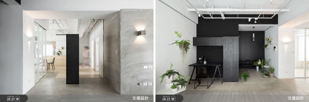 這是一間 15 年的中古屋,原本格局動線不良,有著迂迴
