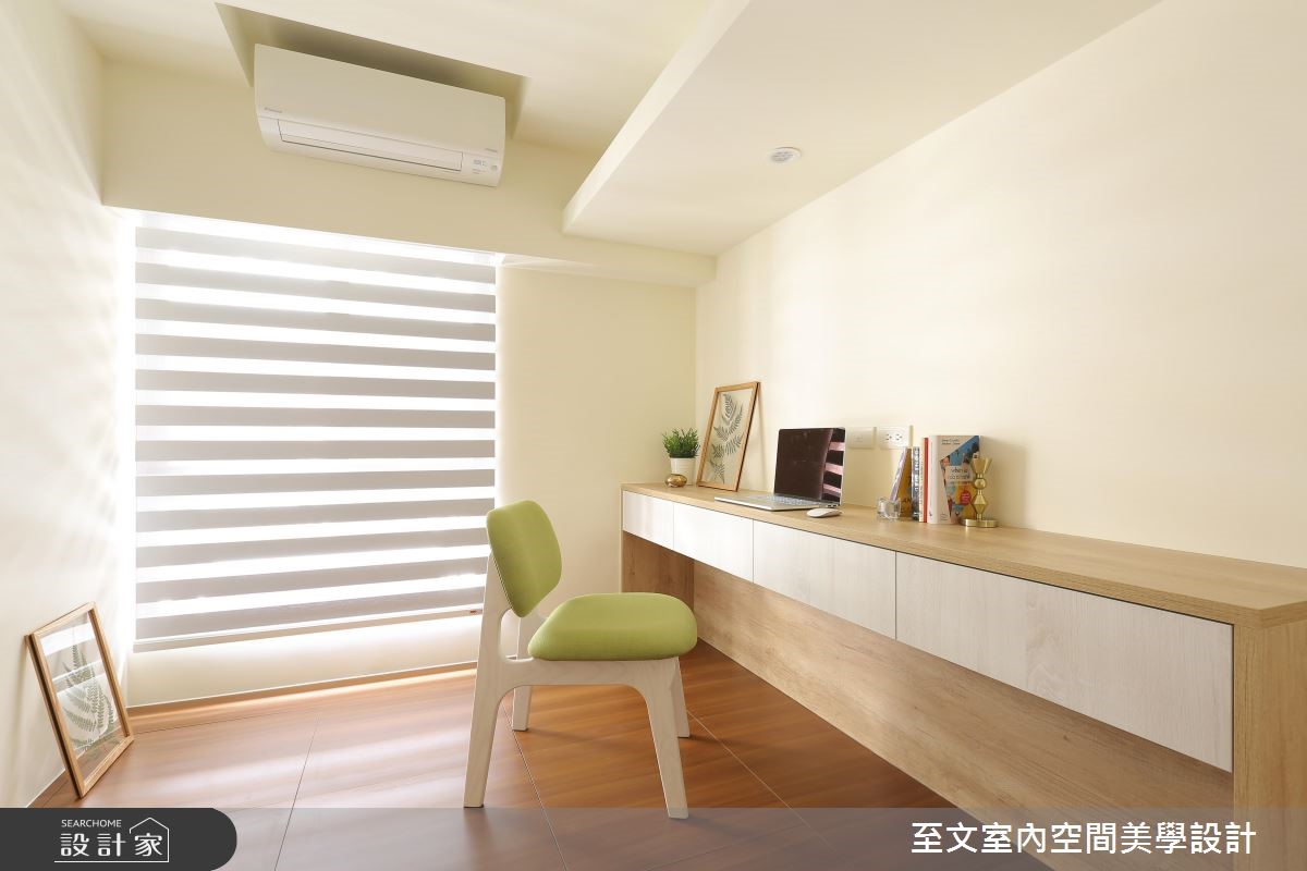 由於屋主喜歡北歐風格和溫潤的木質感,因此設計師特地