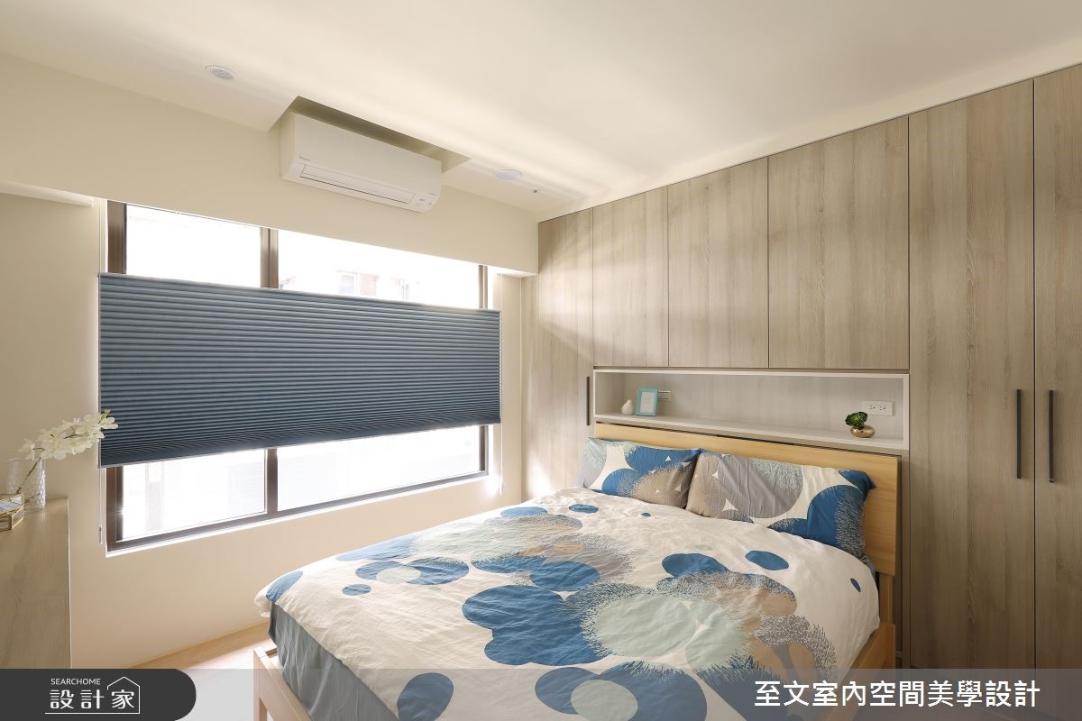 由於屋主喜歡北歐風格和溫潤的木質感,因此設計師特地