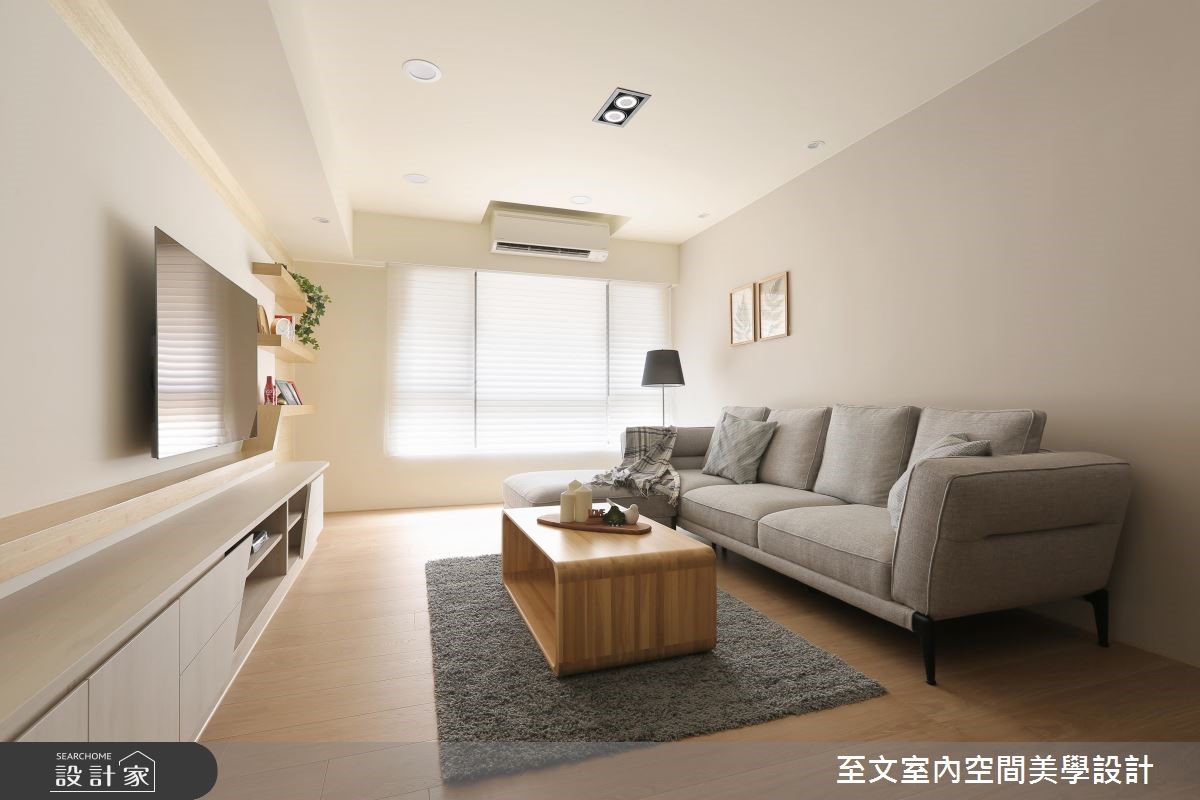 由於屋主喜歡北歐風格和溫潤的木質感,因此設計師特地