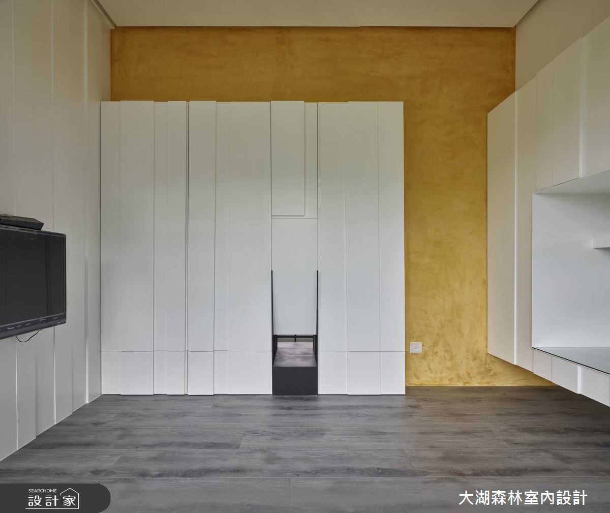 大湖森林設計從毛胚屋開始,就與富有獨特色彩的女企業
