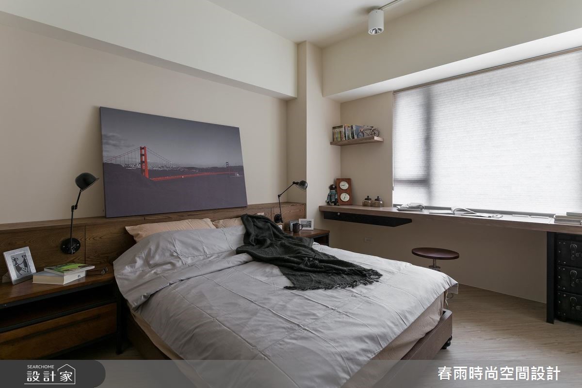 25 坪單身宅,設計師在一人自住的前提下,重新整頓原