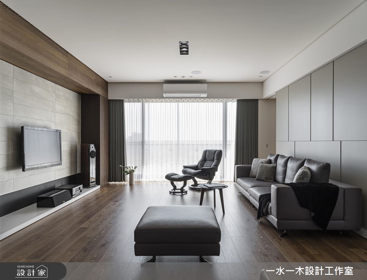 一水一木設計工作室深入一家四口的生活習性,將屋主孩
