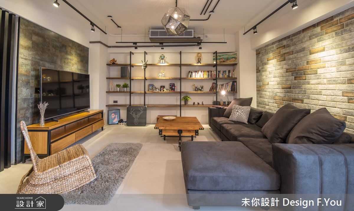 29 坪老屋,設計師挹注開放且彈性的格局規劃,再搭配
