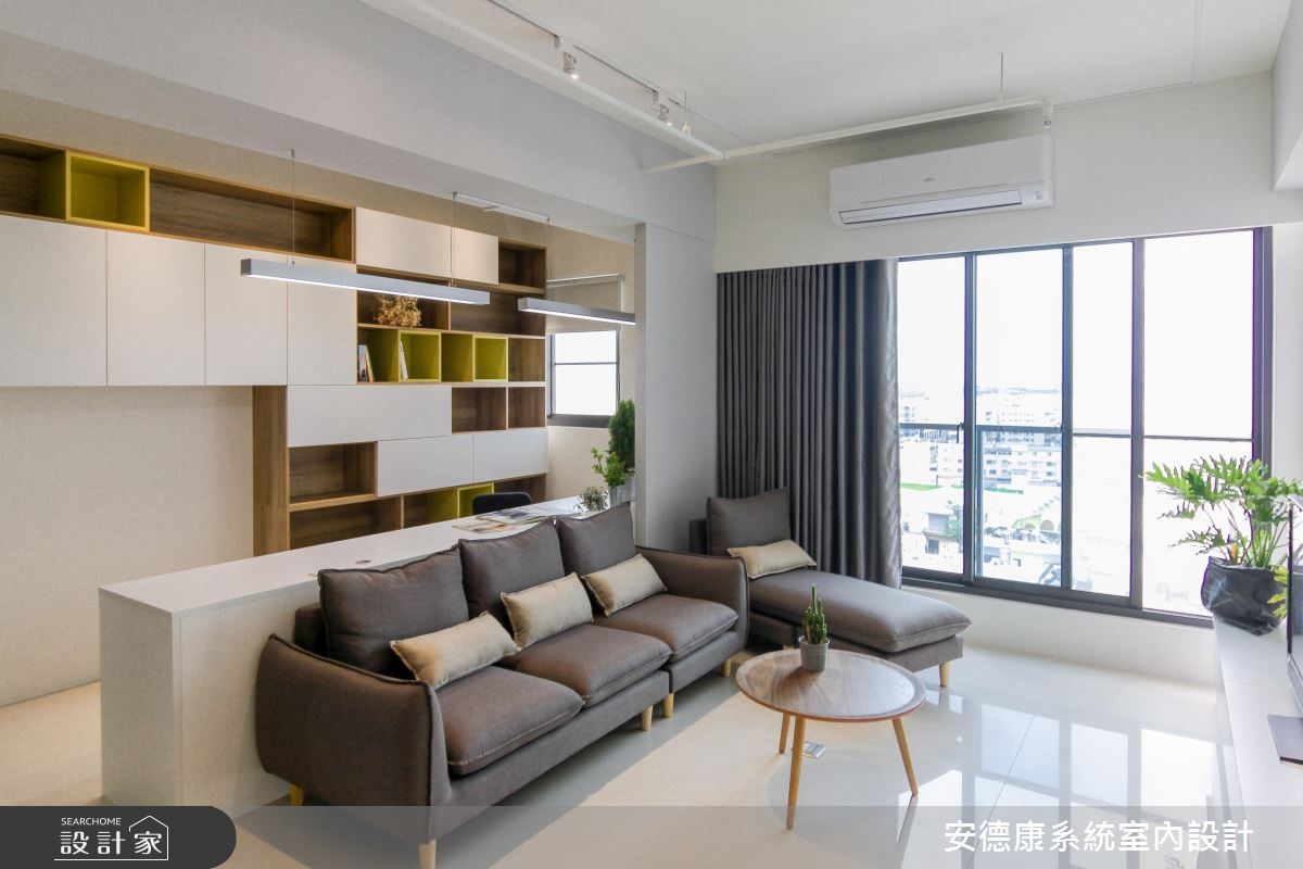 22 坪簡約風住宅,設計師變更原先格局、縮減一房,重