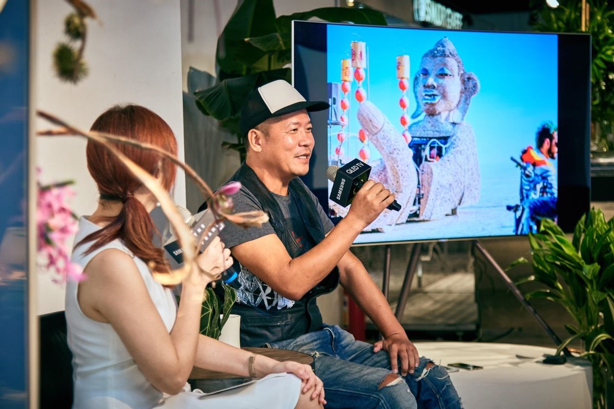 十月在台北舉辦的【Samsung x 鹿森林】美感講座,除了